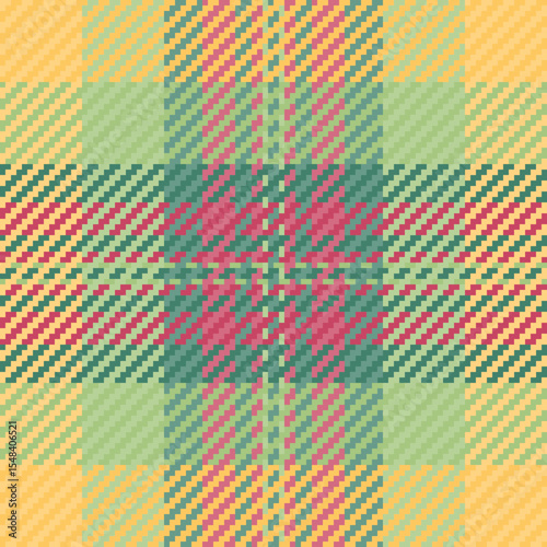 Vibrant plaid pattern in warm, earthy tones. Perfect for textile design, fallthemed projects, or adding a touch of rustic charm to your designs.  Seamless repeat for endless possibilities.