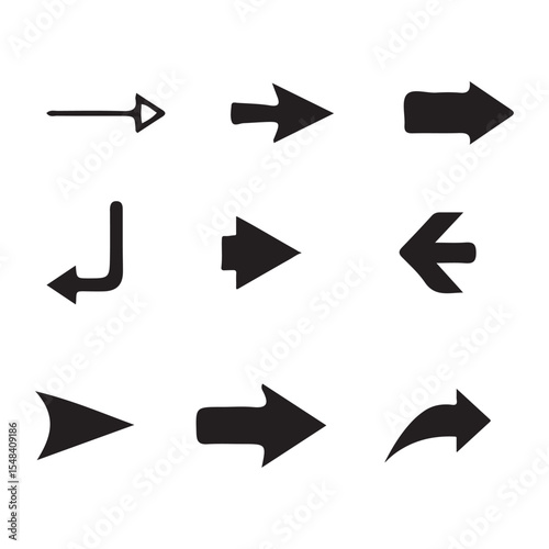 Arrow Icon set, Icons, and Graphics resourse for Free Download