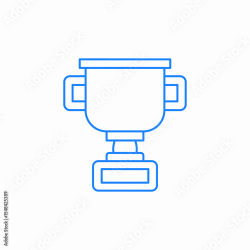 cup prize icon sign vector