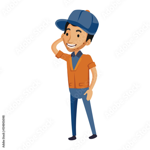 Carpenter Cartoon Character