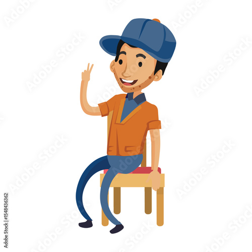 Carpenter Cartoon Character