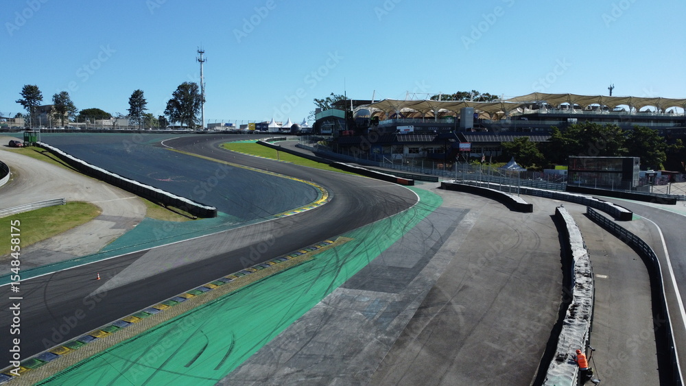 Fototapeta premium Interlagos speedway Autodromo