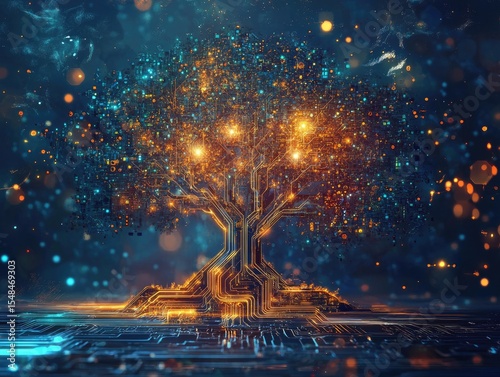 Digital Tree of Light