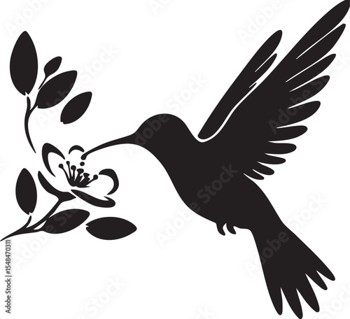 Sparrow On the flower