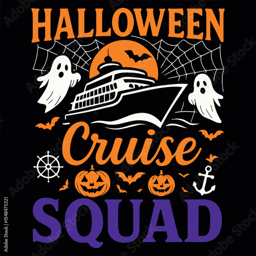 Halloween Cruise Squad Cruising Crew Spooky Season 