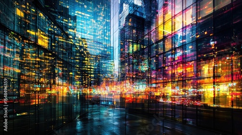 City night lights
