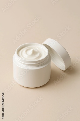 Luxurious Moisturizing Cream in Elegant White Jar