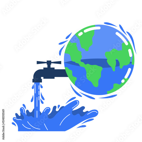 World Water Day Illustration