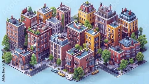 shopping cart in the supermarket