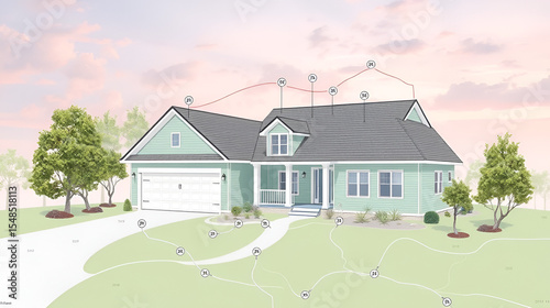Financial Investment Savings property concept map