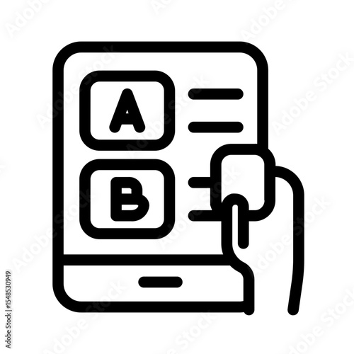 Interactive Quiz Icon