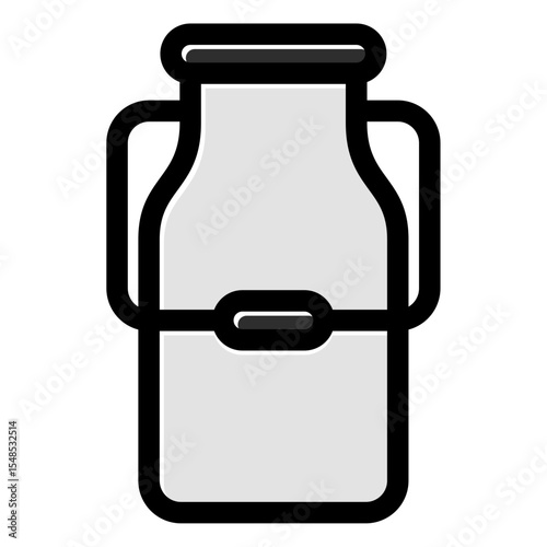 milk jar icon