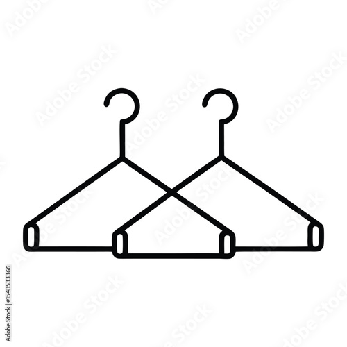 hanger isolated on white background