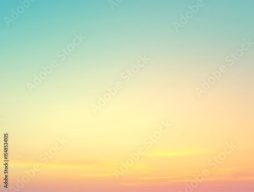 A gradient sky displays a range of soft and blended colors
