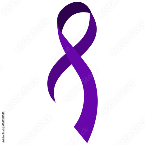 Dementia Awareness Purple Ribbon