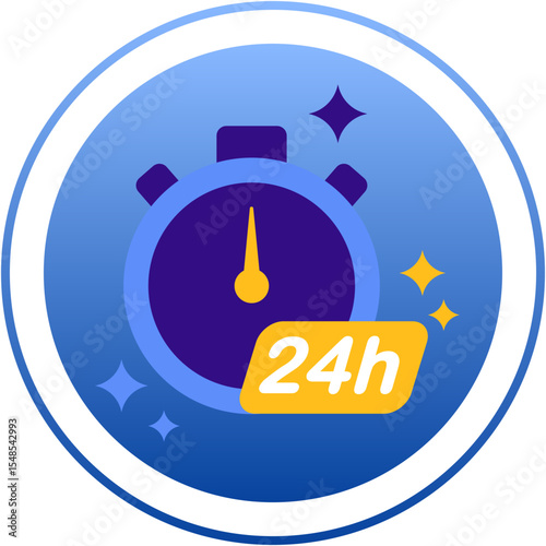 Business Hours Icon — Clock, Time & Schedule SVG

