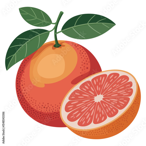 orange and lemon