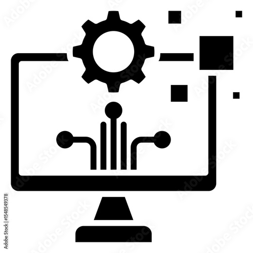 Digital Transformation Icon
