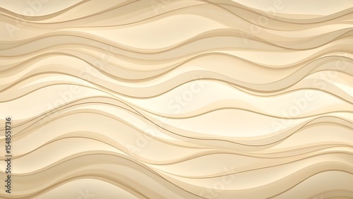 Fabric Wave Cutout Background