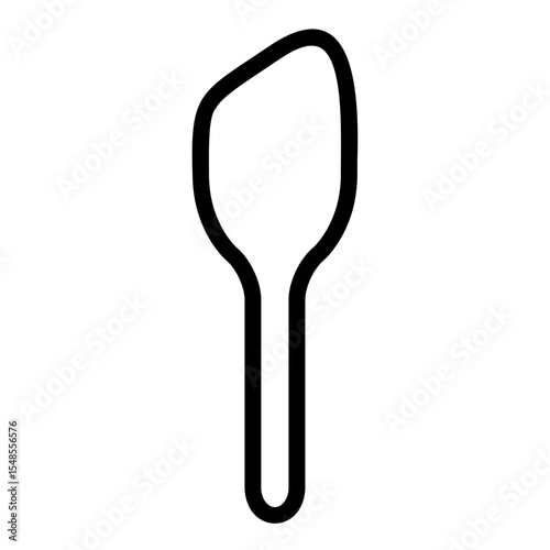 kitchen utensils outline icon. Spatula