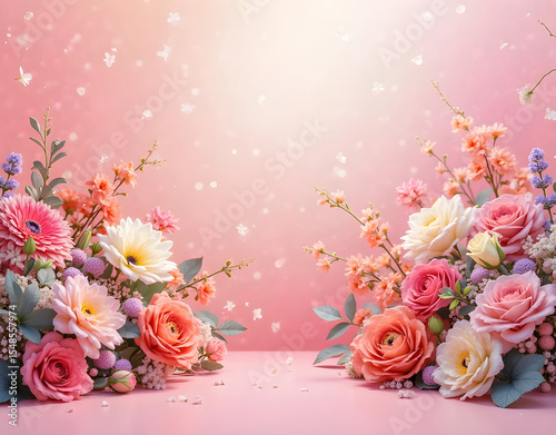 Flower background photo