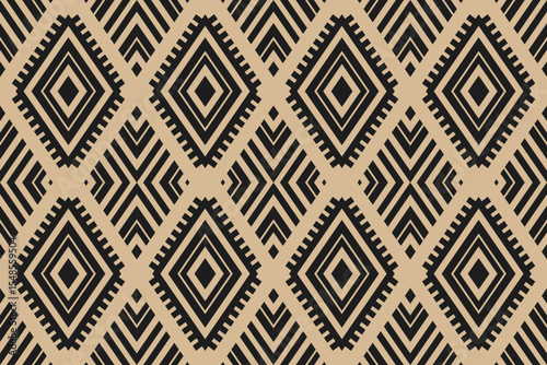 Ethnic geometric seamless pattern abstract pattern vector design for all types of printing and Textiles