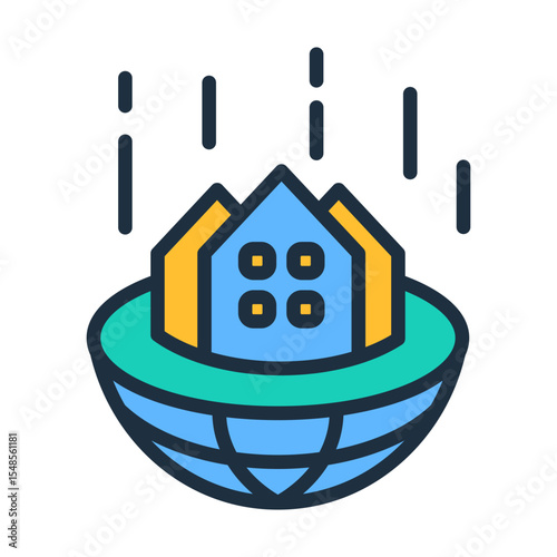 Real Estate Parcel Icon