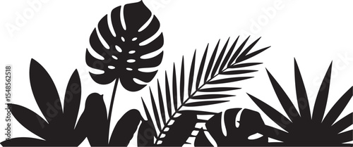 This image features an intricately designed bouquet of roses and leaves in an outline style, suitable for various decorative purposes.