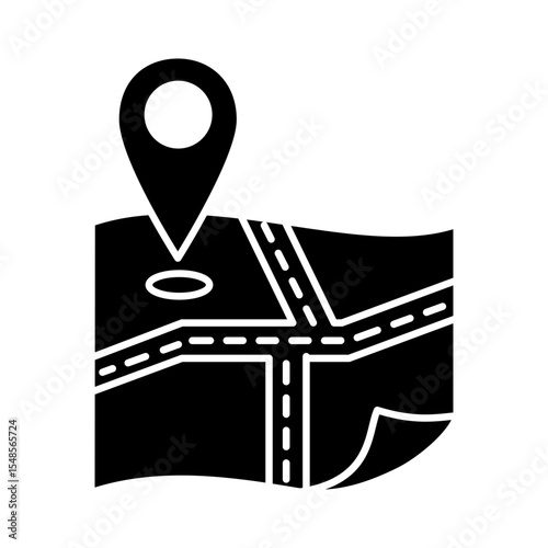 Location Icon Black