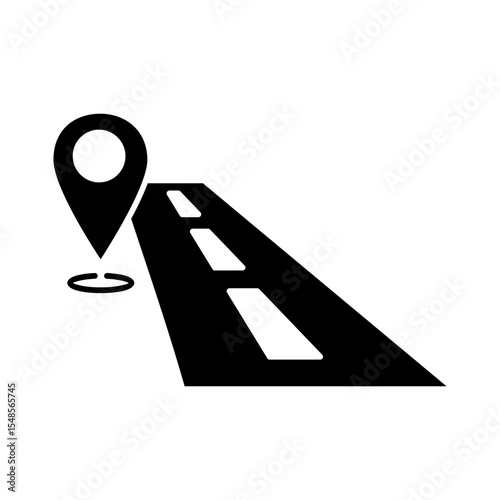 Location Icon Black