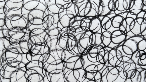 drawing in ink on washi paper, texture background material, lines drawn with a brush, illustration drawn with brush pen, washi paper material