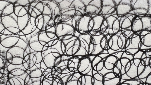 drawing in ink on washi paper, texture background material, lines drawn with a brush, illustration drawn with brush pen, washi paper material