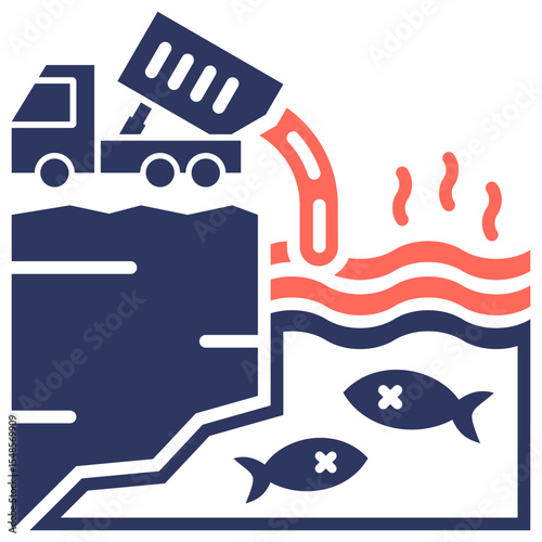 Contaminated River Icon