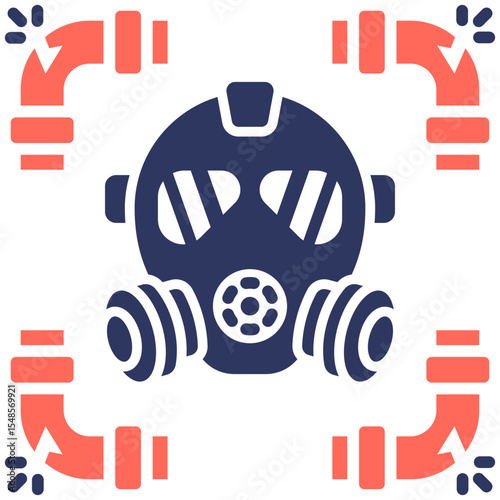 Toxic Gas Leak Icon