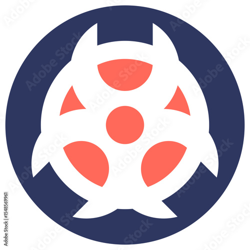 Biohazard Symbol Icon