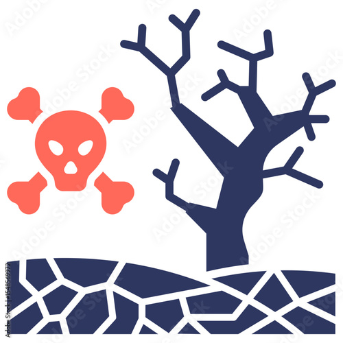 Soil Contamination Icon