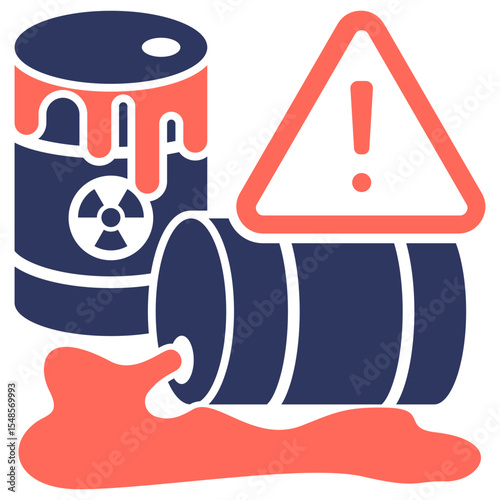 Toxic Waste Barrel Icon