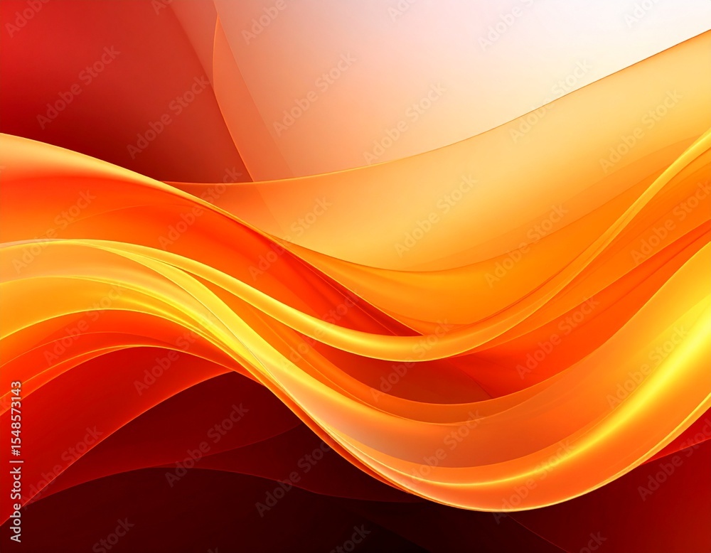 Fototapeta premium abstract orange wave background