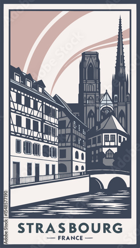 Strasbourg Sojourn - A Vintage Glimpse of Alsace Charm