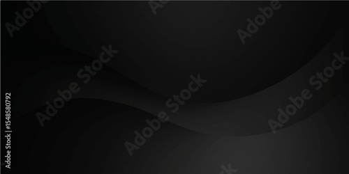 Abstract black and white background with flowing light textures and futuristic wave patterns