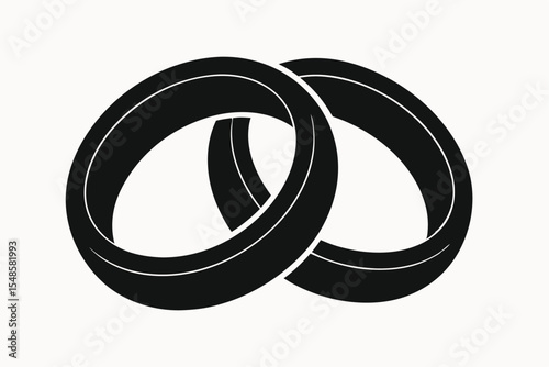 Intertwined Wedding Rings A Symbol of Love and Commitment