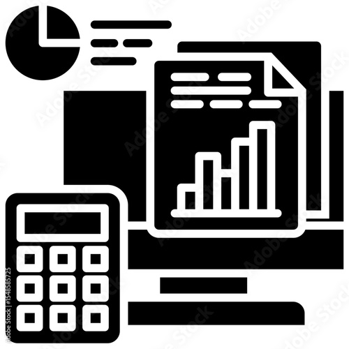 Financial Report Icon