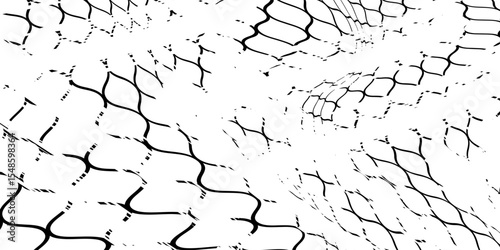 Mesh texture for fishing nets. Grunge pattern for sportswear or soccer goal, volleyball net, basketball hoop, hockey, athletics. Grunge background