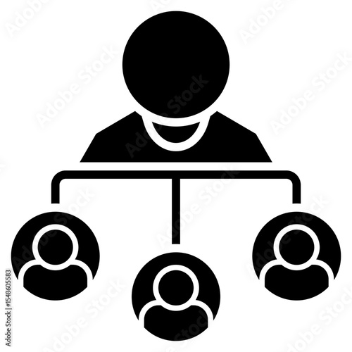 Organization Structure Icon