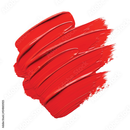 Red heart paint splashes: a colorful watercolor design with grunge texture and artistic brush strokes, a vibrant love illustration
