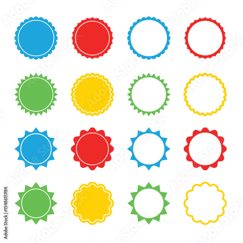 Promotional Sale Badges Collection – Super Sale and Best Sale Icons
