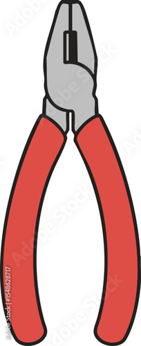 펜치, 니퍼 벡터 이미지
pliers, nipper vector image