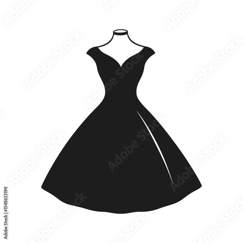 Cocktail Dress Silhouette Stylish