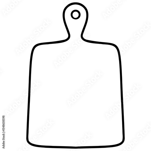 chopping board kitchenware icon
