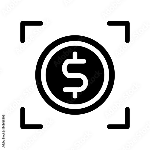 focus glyph icon